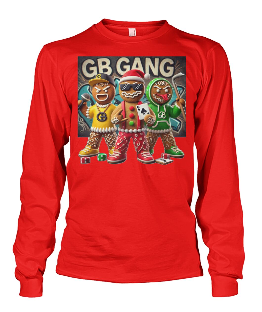Gingerbread Gang 1 (Sweater & More) Unisex Long Sleeve
