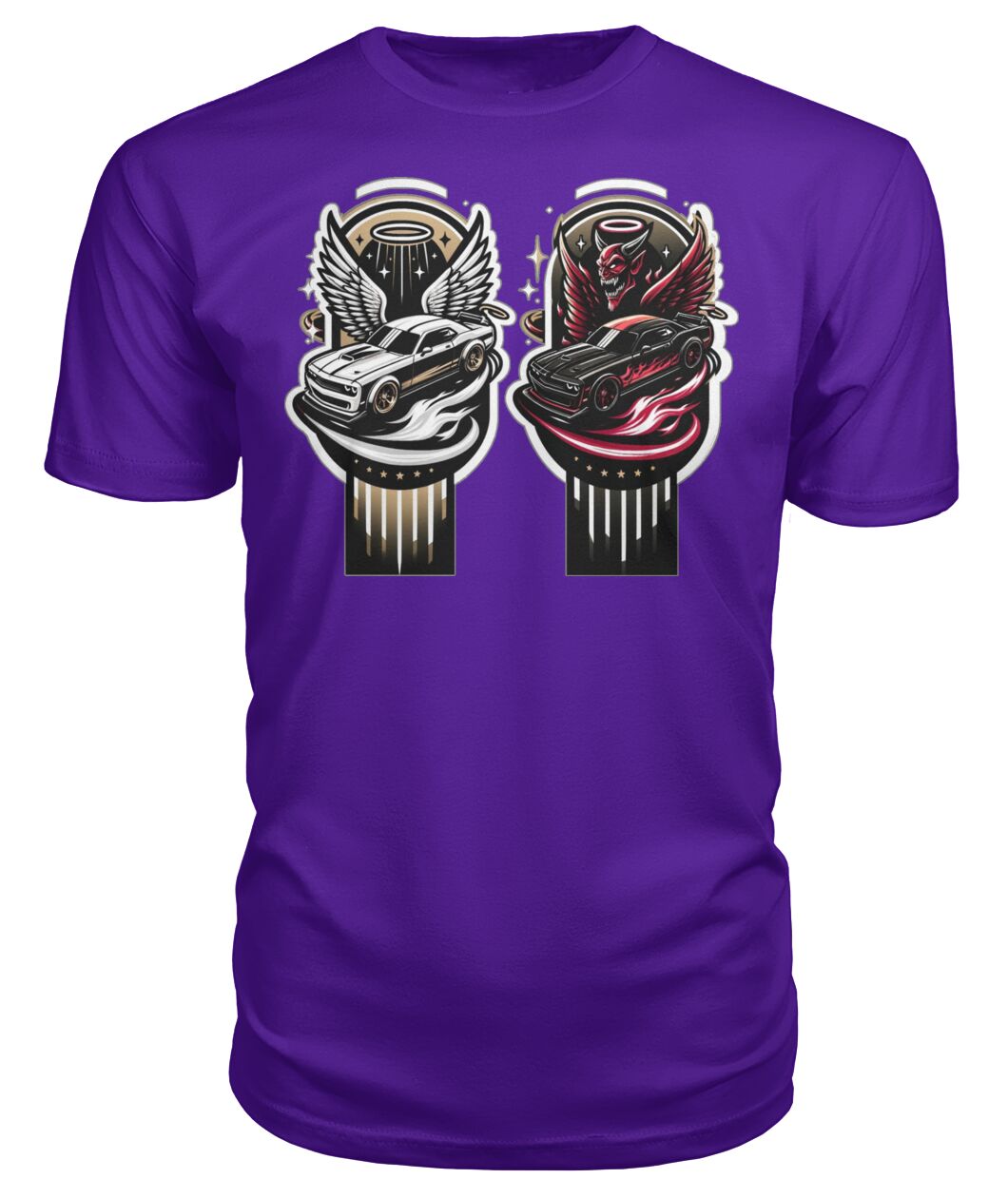 Angel Demon Car 2 (Sweater & More) Premium Unisex Tee