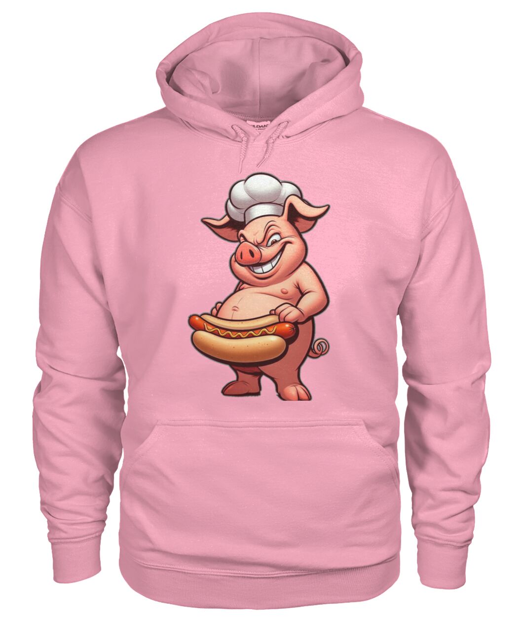 Chef Pig Hotdog (Hoodie & More) Unisex Hoodie