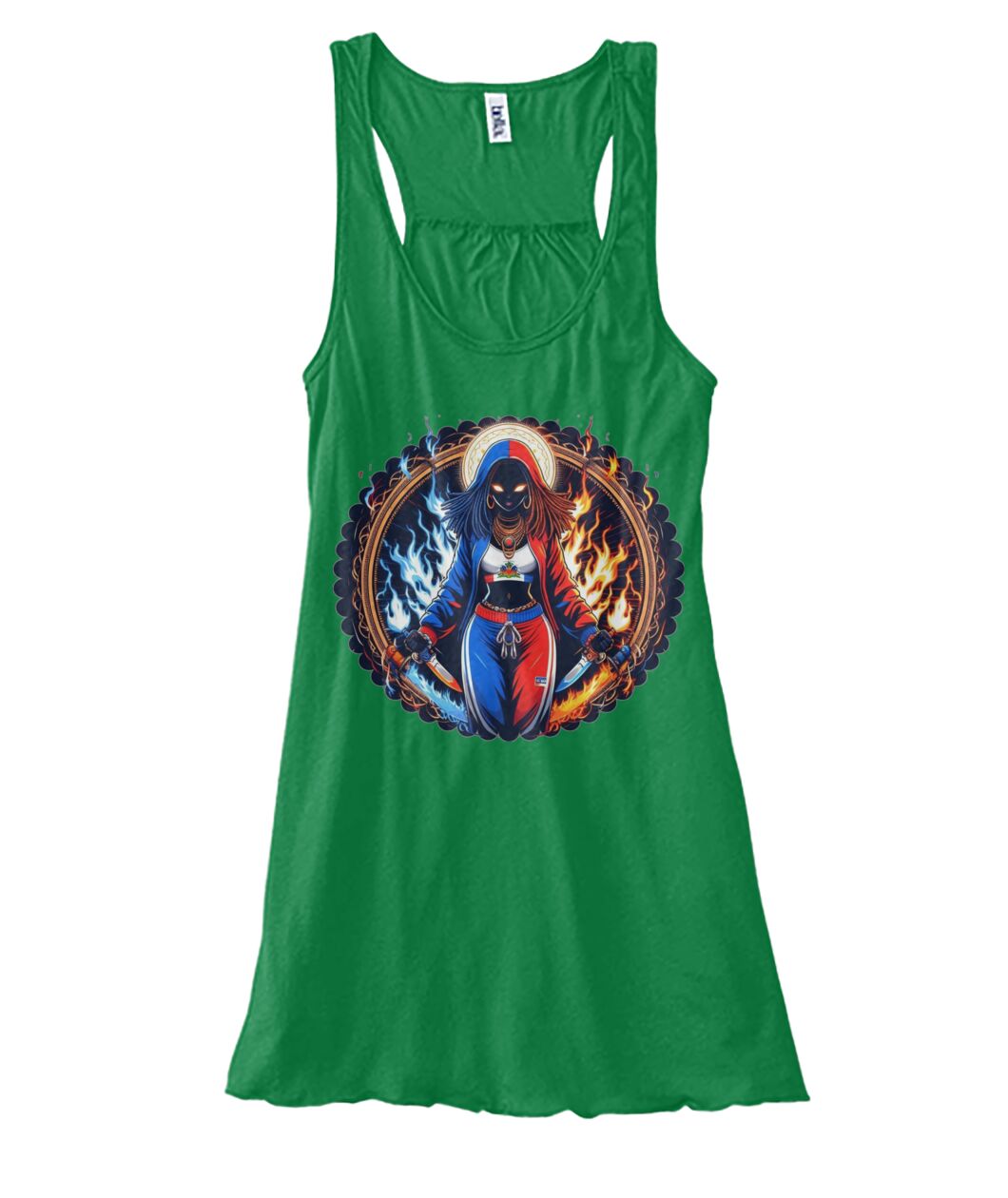Haitian Goddess (T-Shirt & More) Women's Flowy Tank