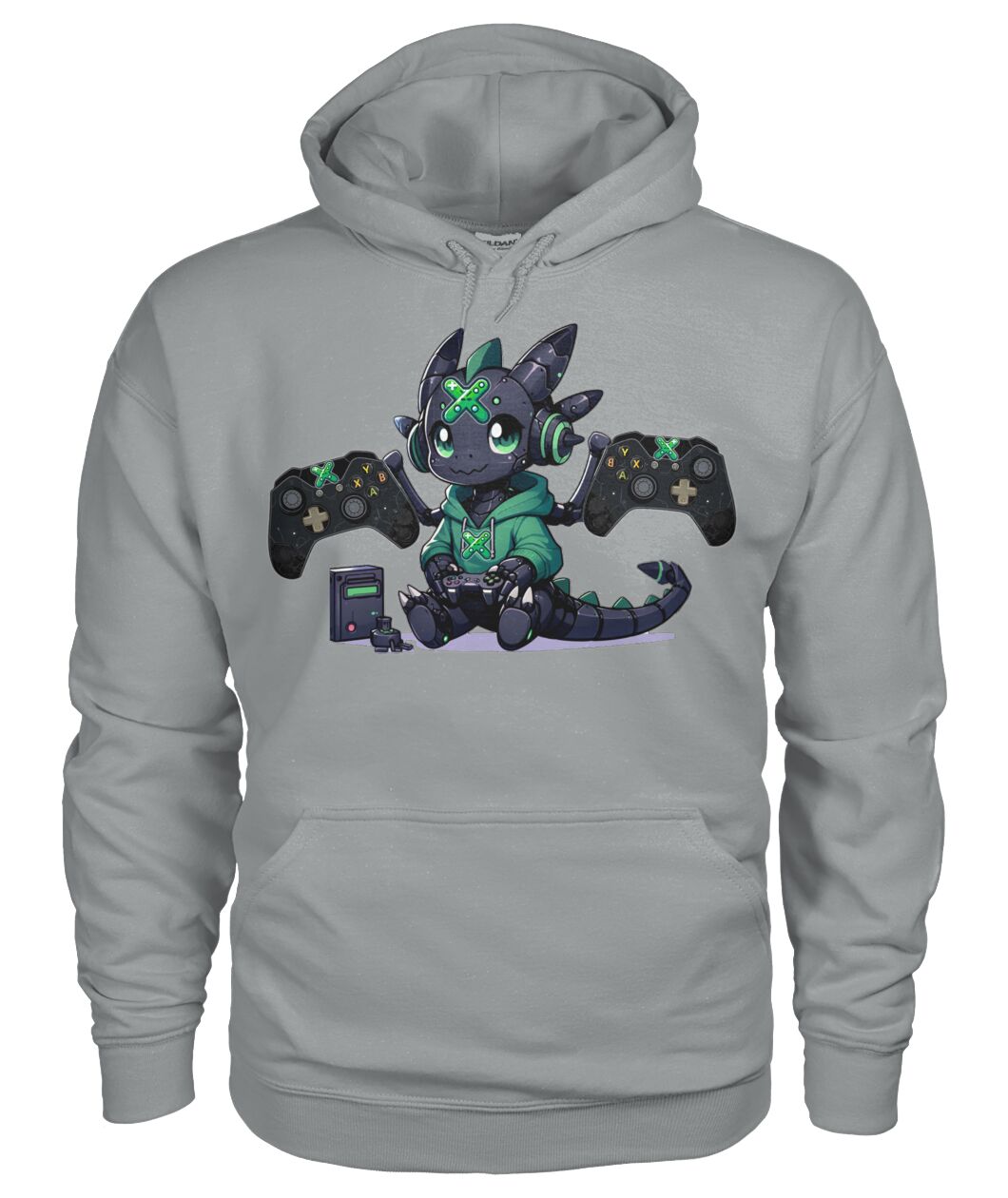 Console Dragons Green (Hoodie & V Necks)