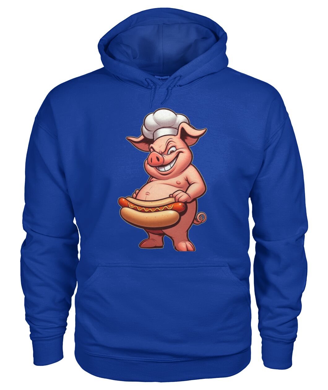 Chef Pig Hotdog (Hoodie & More) Unisex Hoodie