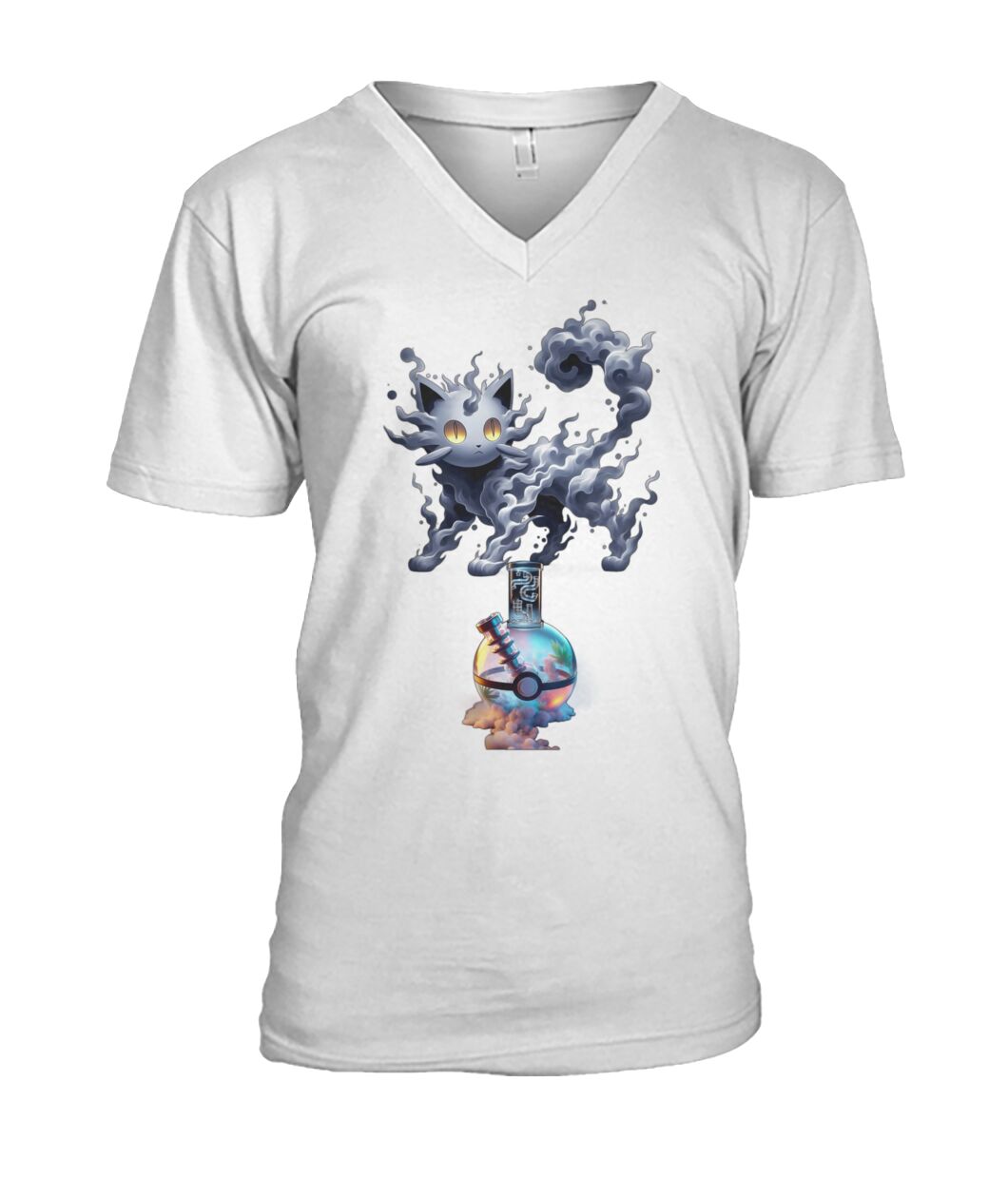 PokeBong Cat (Hoodie & V Necks)