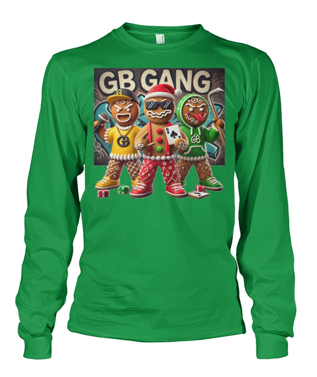 Gingerbread Gang 1 (Sweater & More) Unisex Long Sleeve