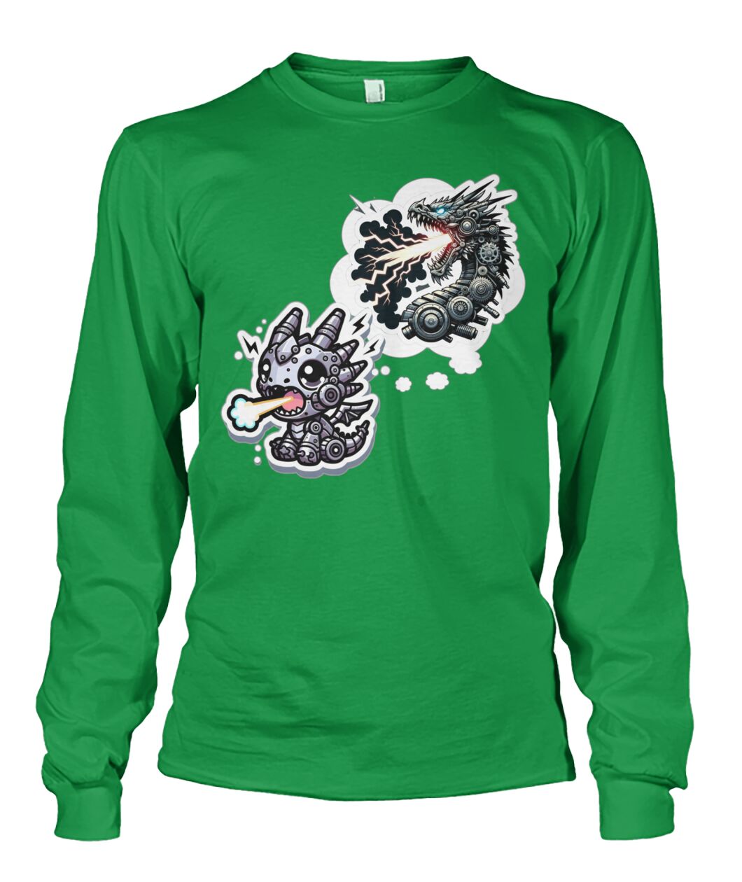 Mech Dragon (Hoodie & More) Unisex Long Sleeve