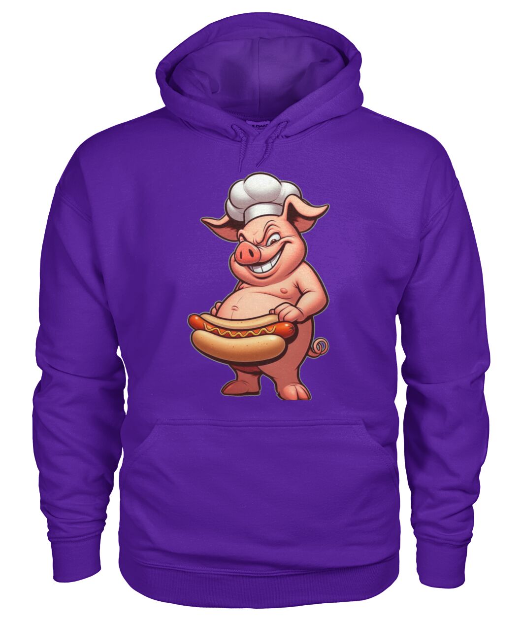 Chef Pig Hotdog (Hoodie & More) Unisex Hoodie