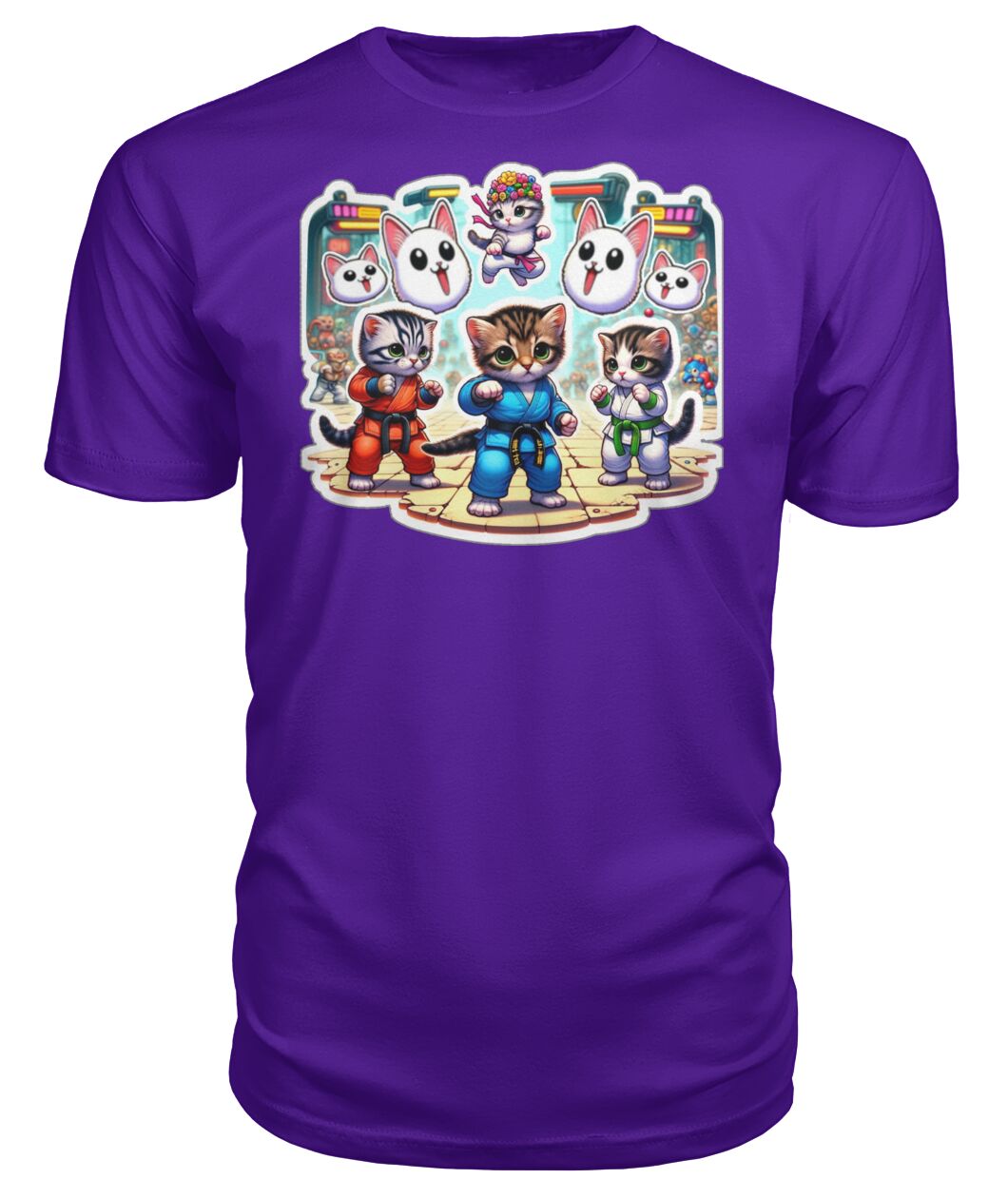 Cat Fighters 1 (Sweater & More) Premium Unisex Tee