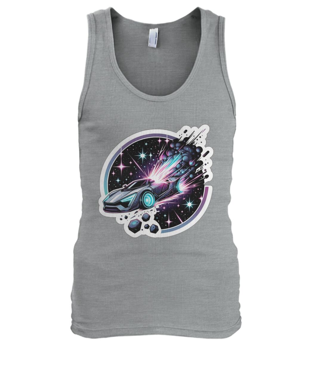 Cosmic Car Crash (TankTop & More) Men's Tank Top