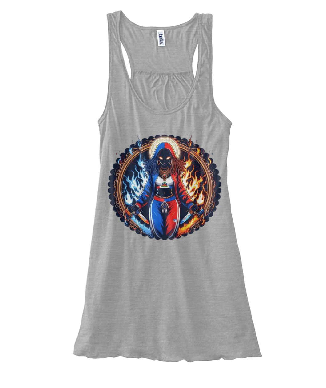 Haitian Goddess (T-Shirt & More) Women's Flowy Tank