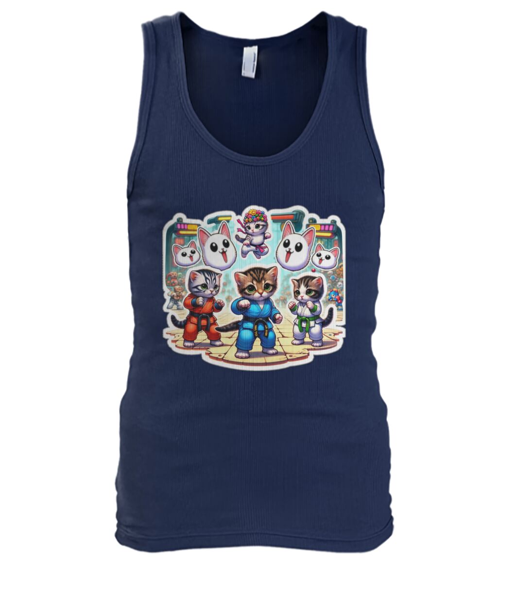 Cat Fighters 1 (TankTop & More) Men's Tank Top