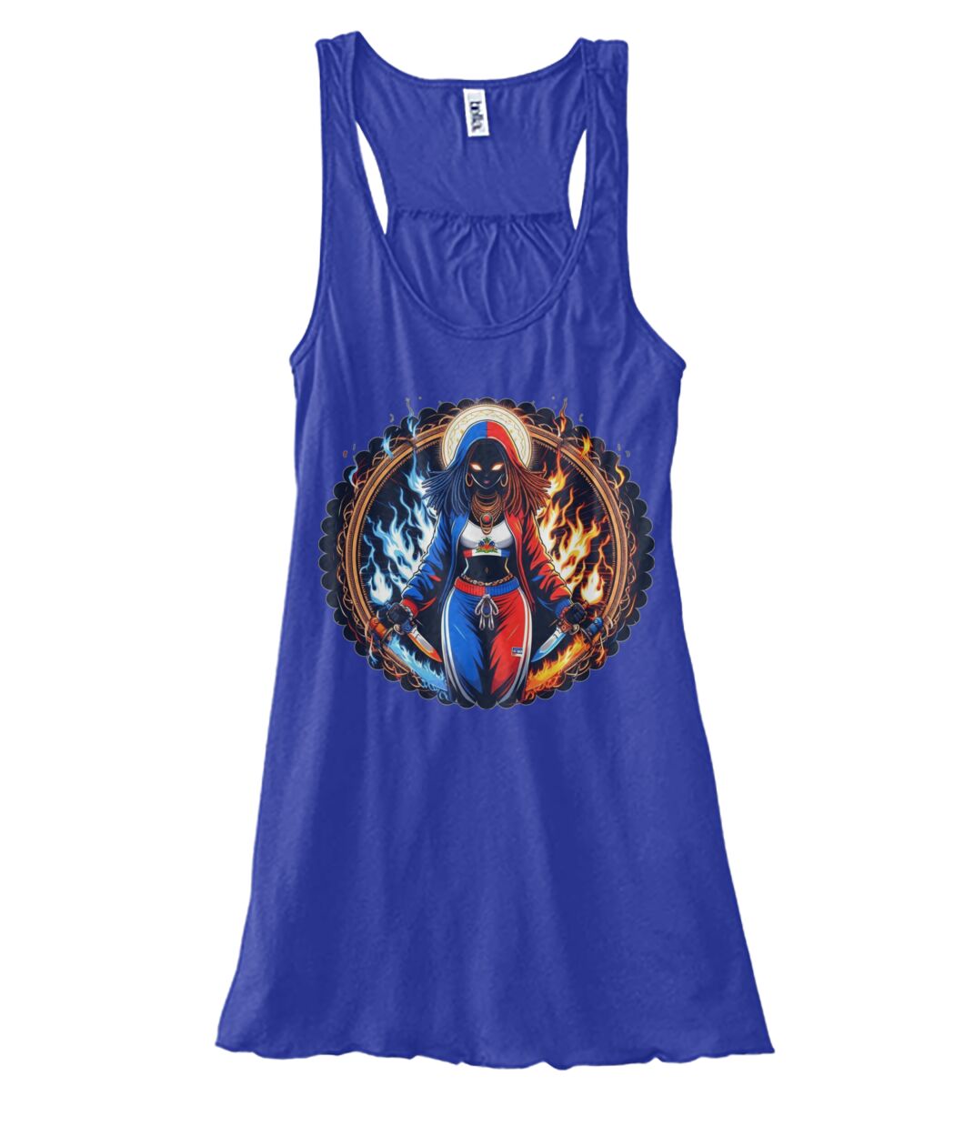 Haitian Goddess (T-Shirt & More) Women's Flowy Tank