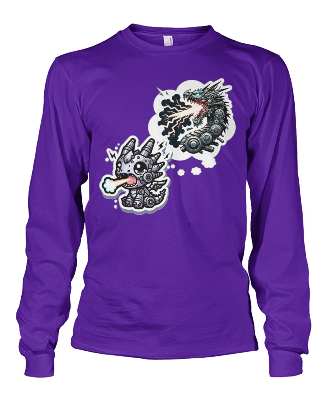 Mech Dragon (Hoodie & More) Unisex Long Sleeve