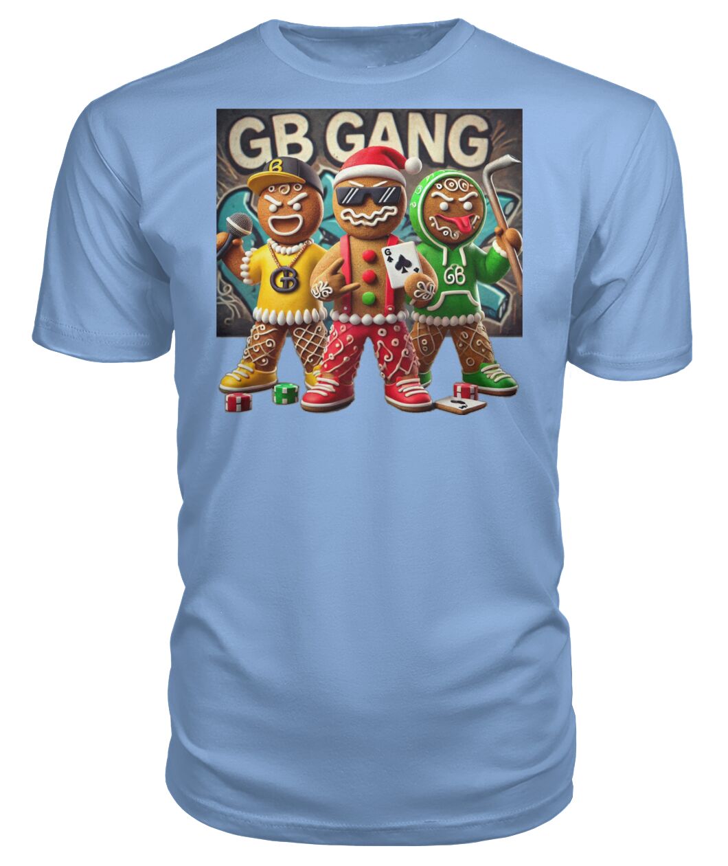 Gingerbread Gang 1 (Sweater & More) Premium Unisex Tee