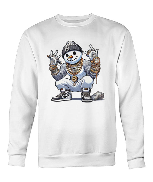 MC Snowballer (Hoodie & More) Crew Neck Sweatshirt