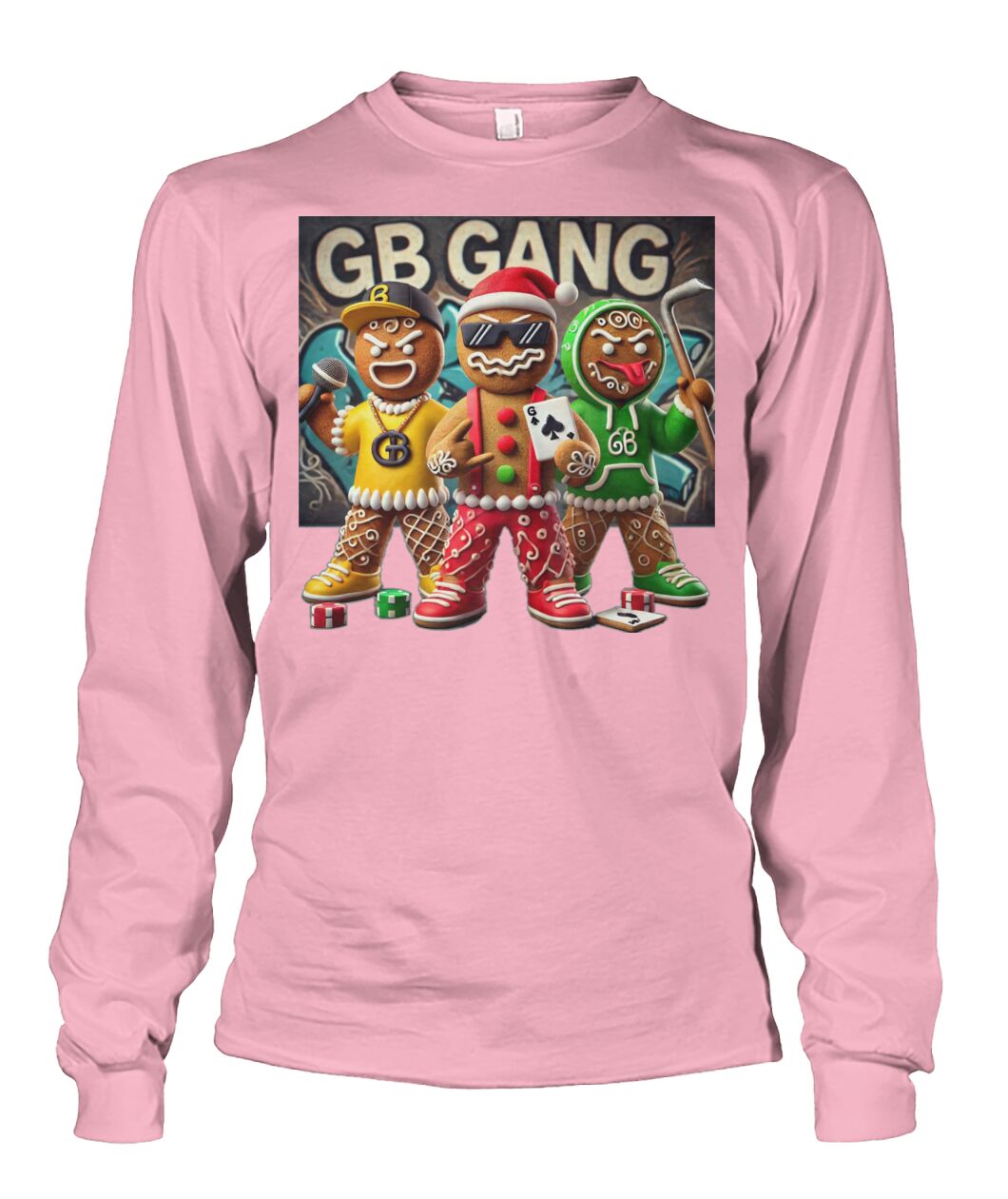 Gingerbread Gang 1 (Sweater & More) Unisex Long Sleeve