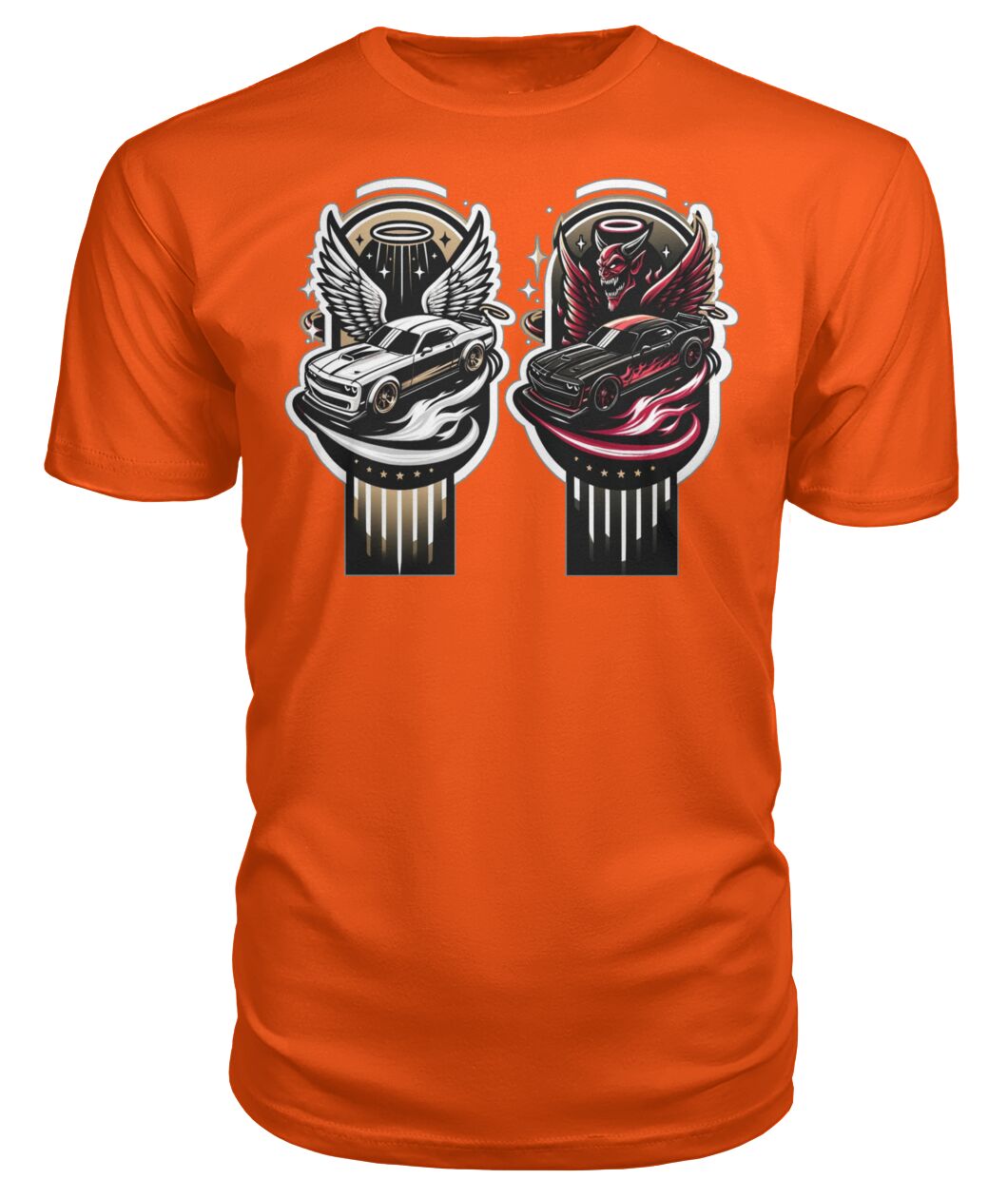 Angel Demon Car 2 (Sweater & More) Premium Unisex Tee