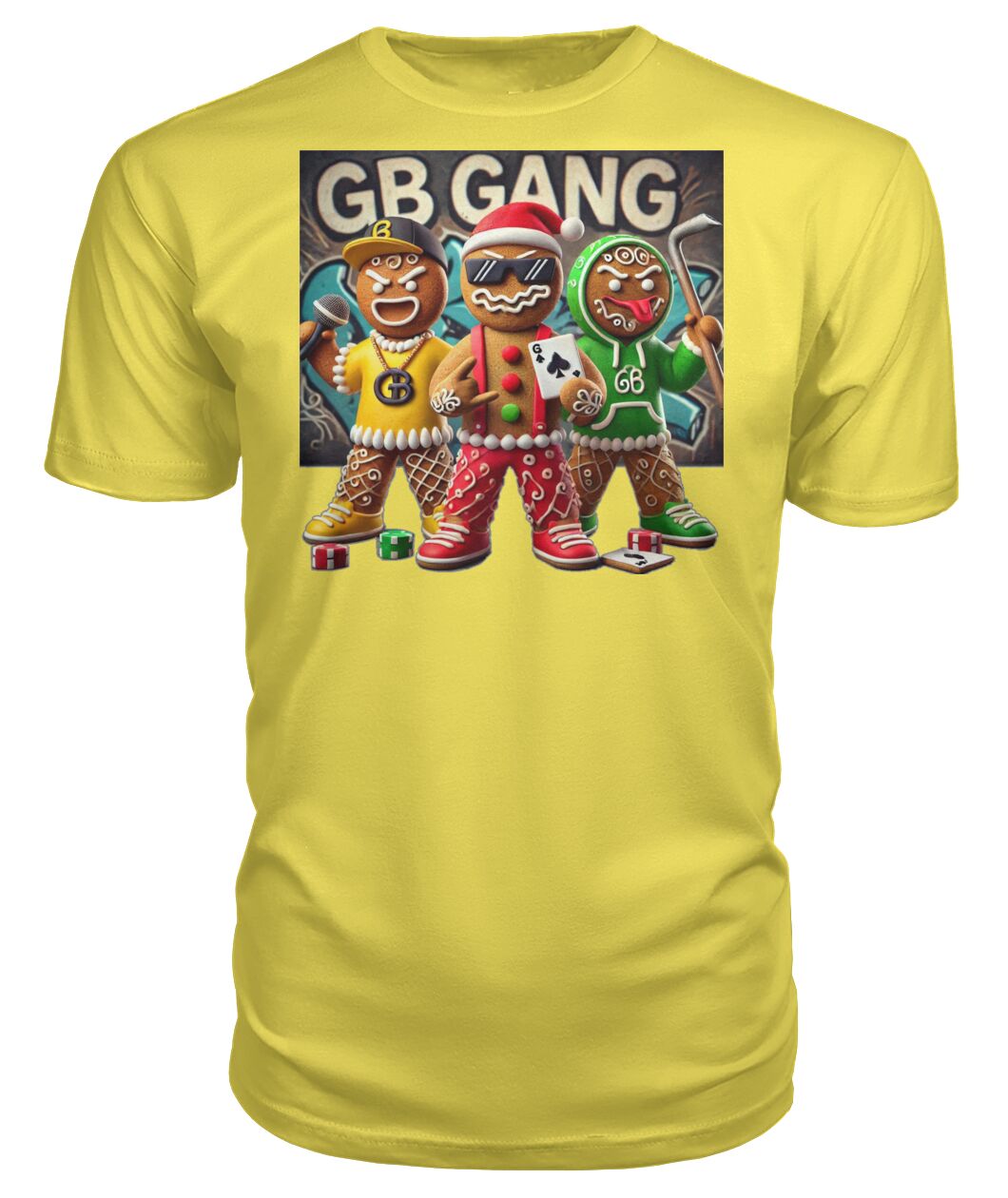 Gingerbread Gang 1 (Sweater & More) Premium Unisex Tee