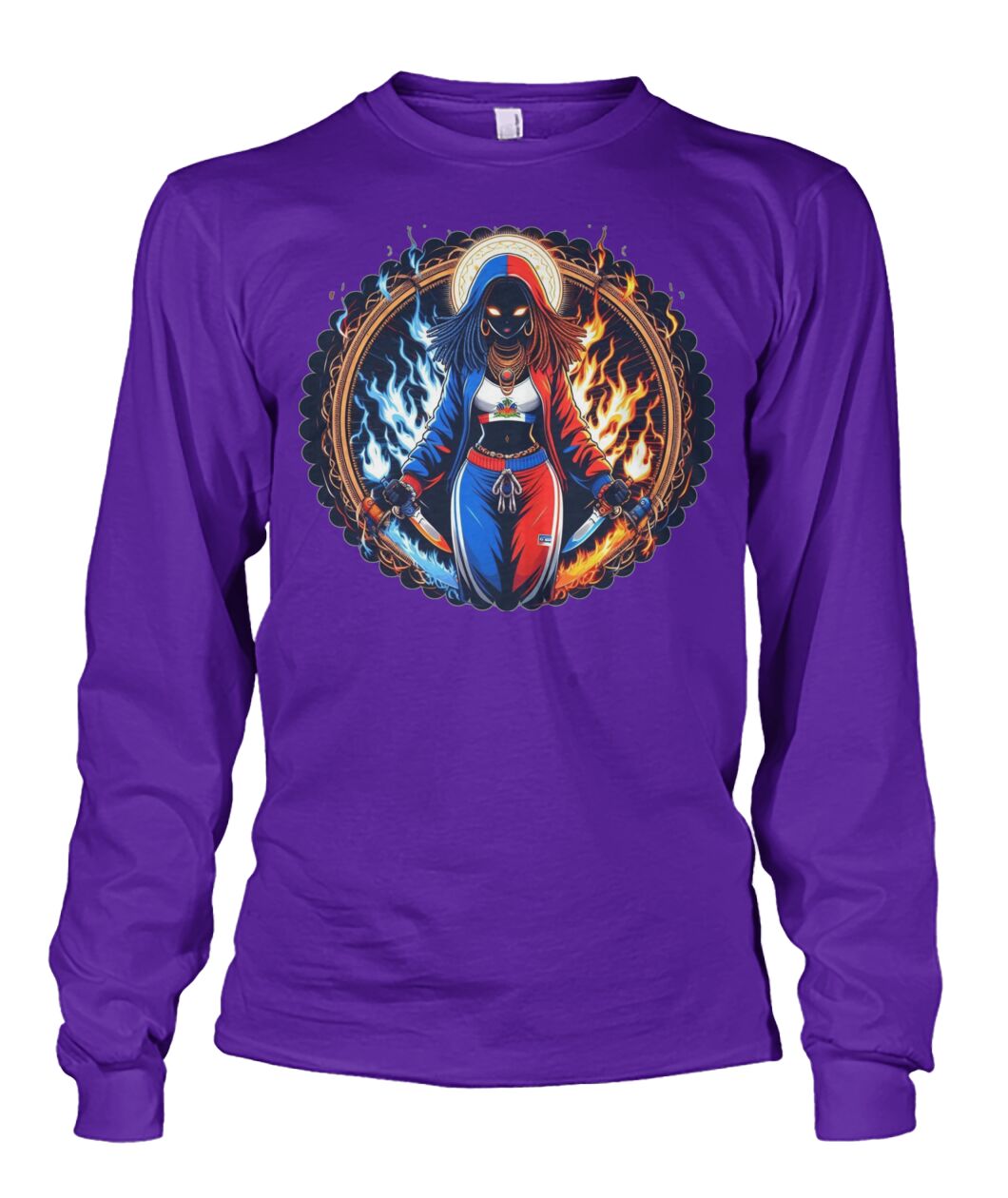 Haitian Goddess (T-Shirt & More) Unisex Long Sleeve