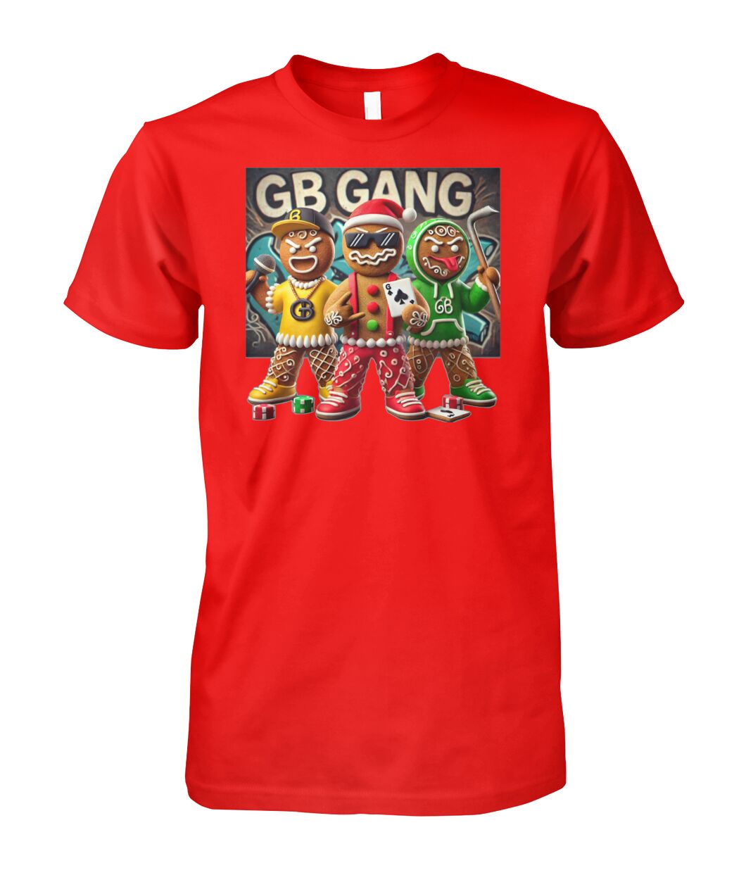 Gingerbread Gang 1 (T-Shirt & More)