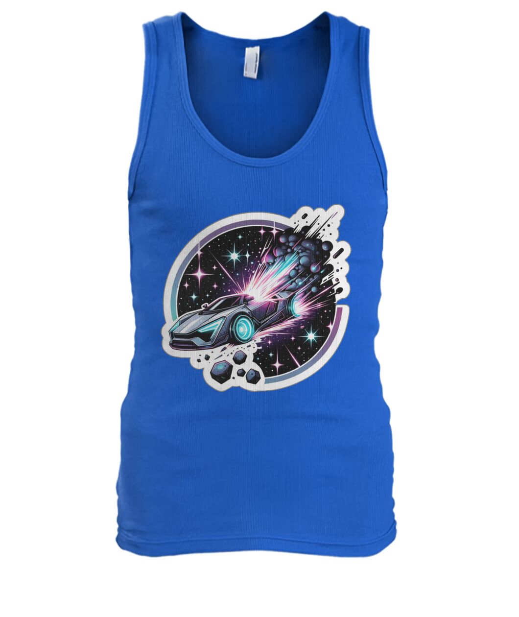 Cosmic Car Crash (TankTop & More) Men's Tank Top