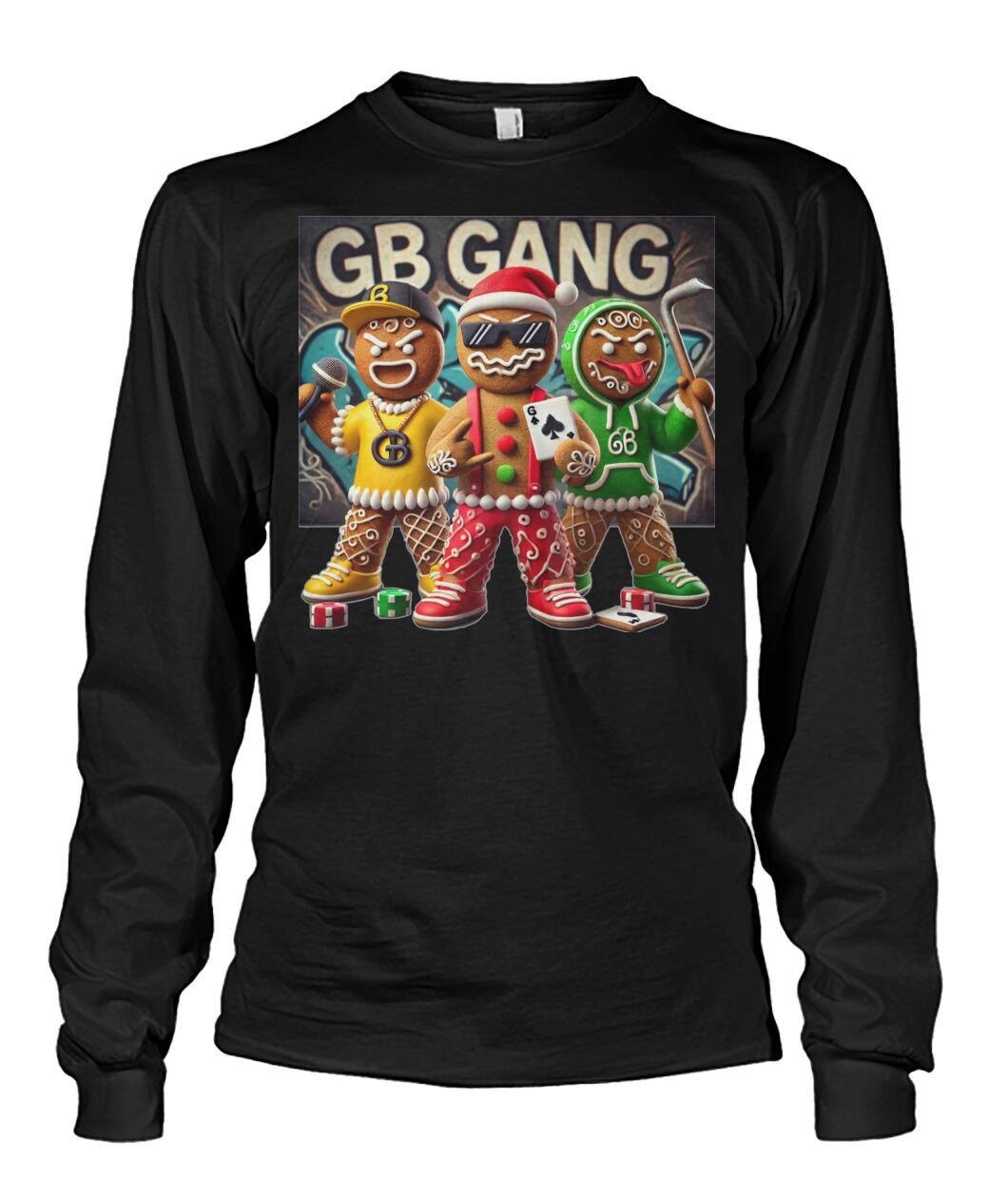 Gingerbread Gang 1 (Sweater & More) Unisex Long Sleeve