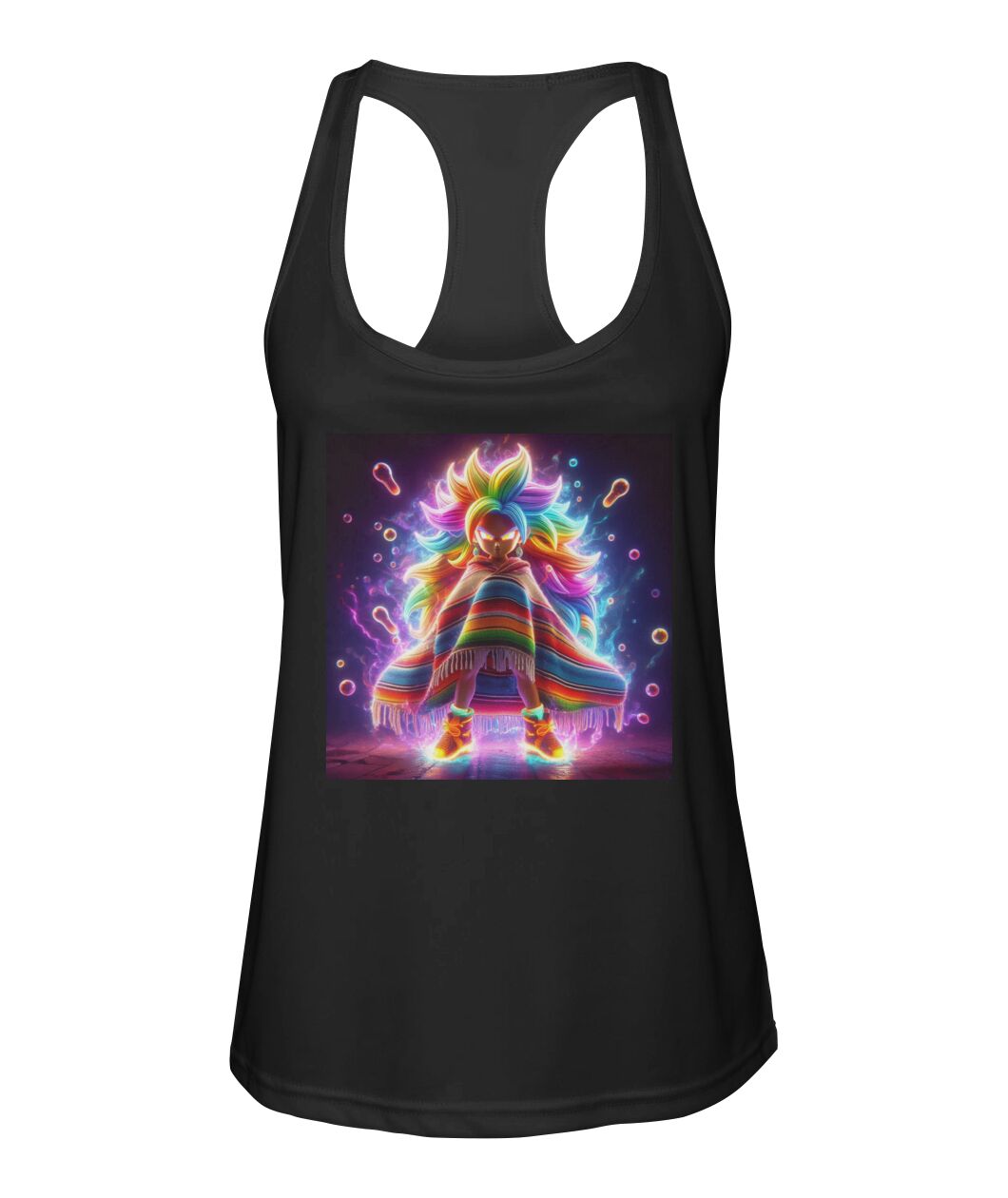 Super Infinity GIRL 1 (TankTop & More) Women's Racerback Sport Tank