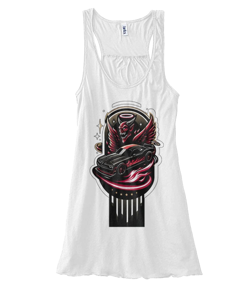Demon Car 1 (TankTop & More) Women's Flowy Tank