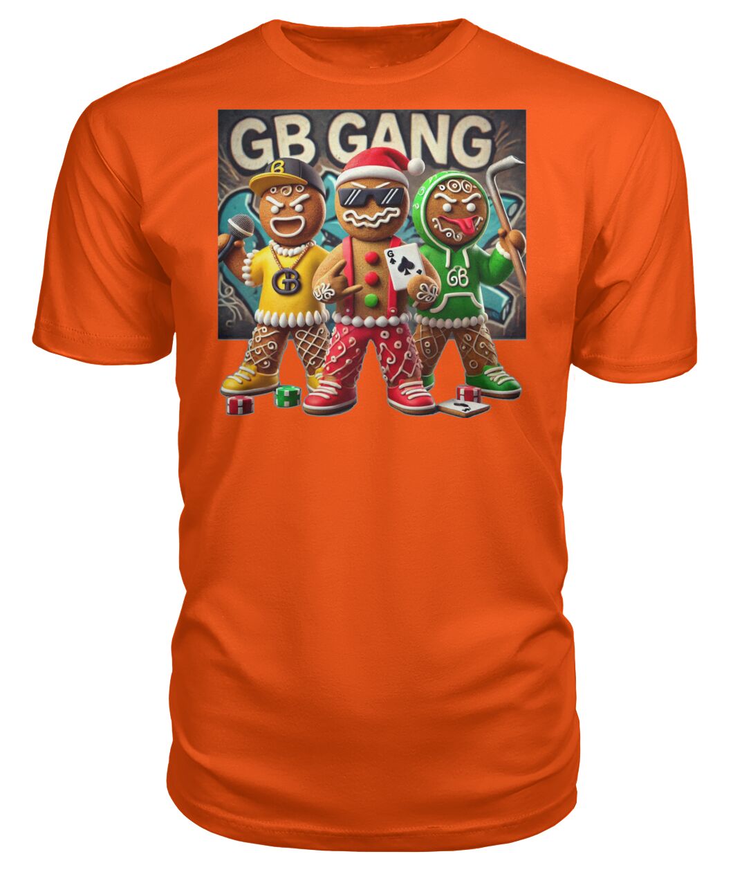 Gingerbread Gang 1 (Sweater & More) Premium Unisex Tee