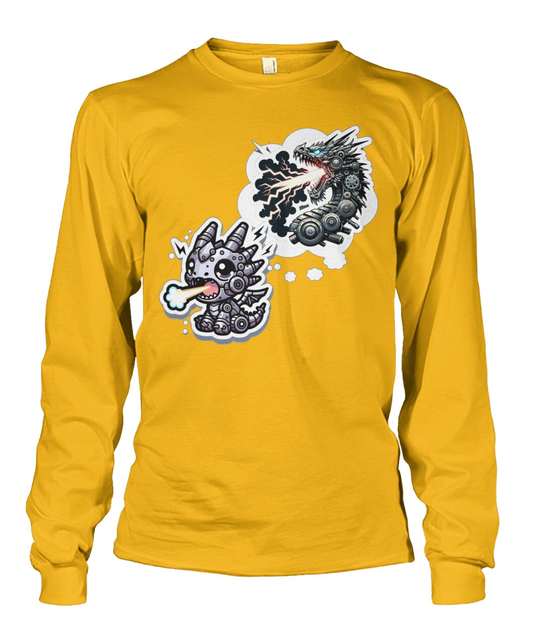 Mech Dragon (Hoodie & More) Unisex Long Sleeve