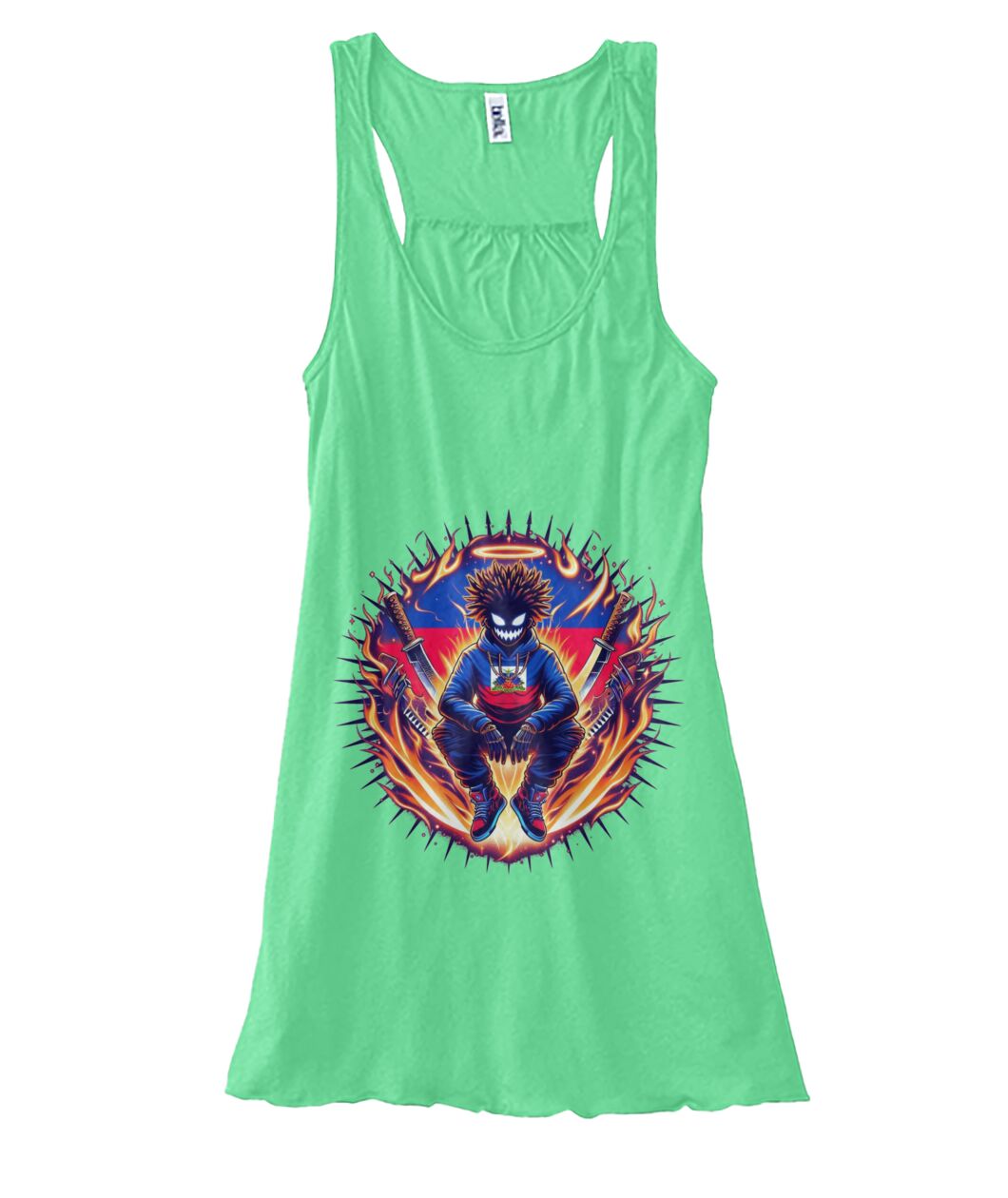 Haitian God (TankTop & More) Women's Flowy Tank