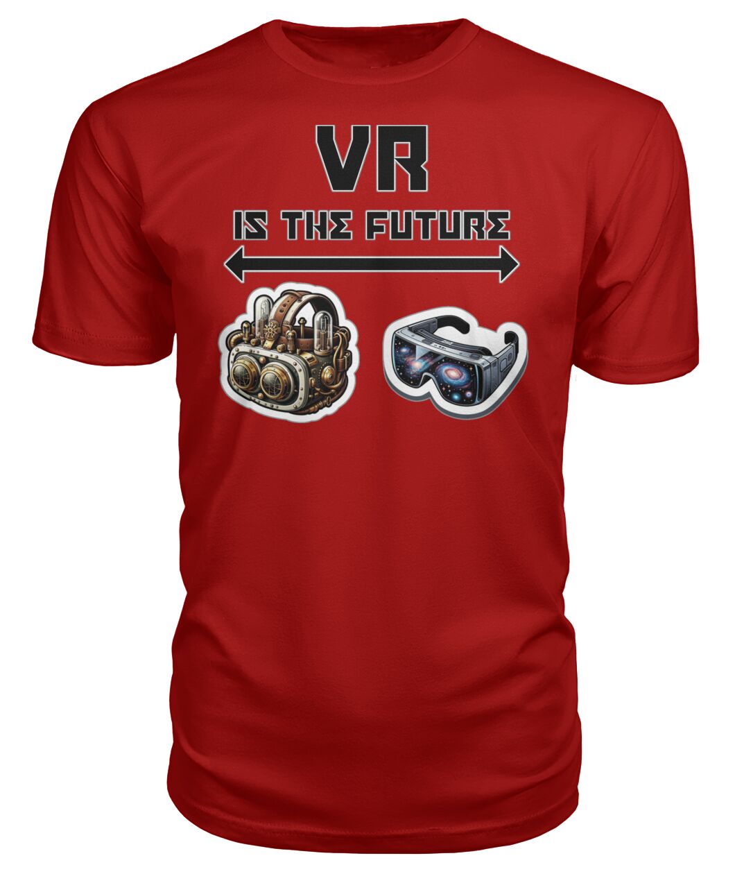 VR is the Future (Hoodie & More) Premium Unisex Tee