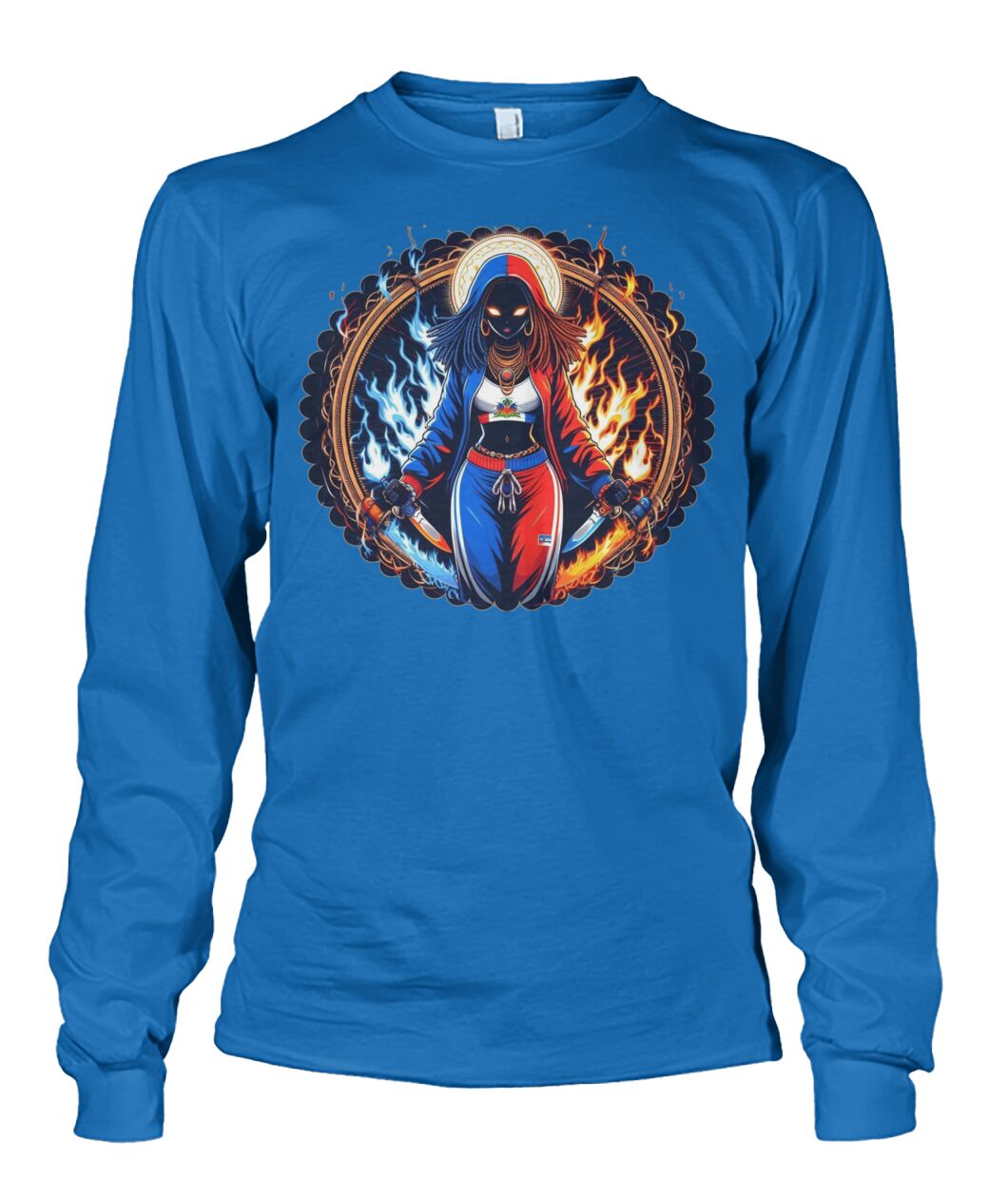 Haitian Goddess (T-Shirt & More) Unisex Long Sleeve