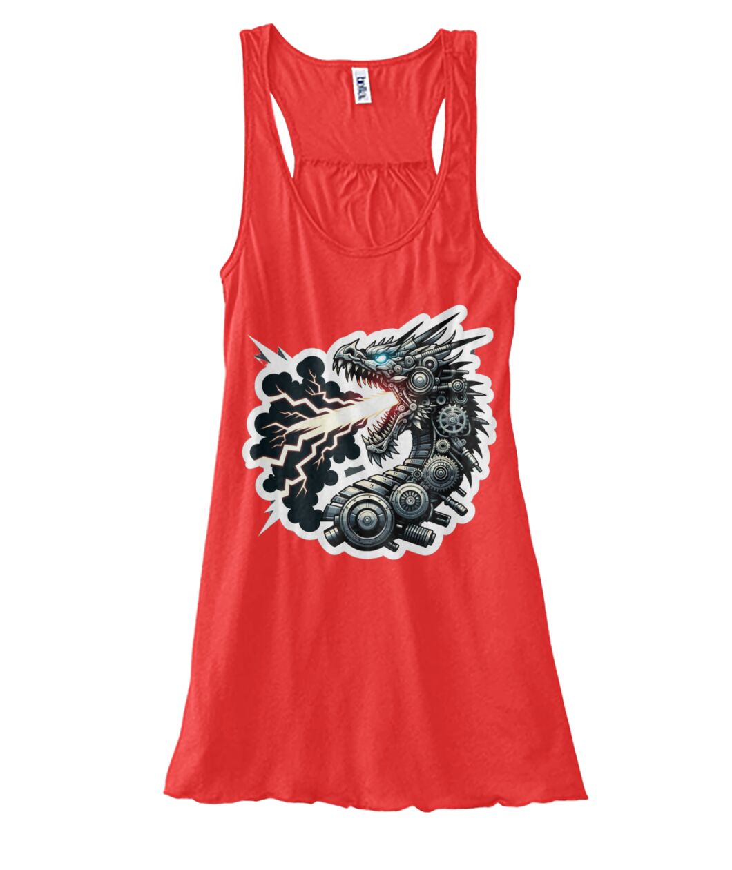 Mech Dragon Adult (TankTop & More) Women's Flowy Tank