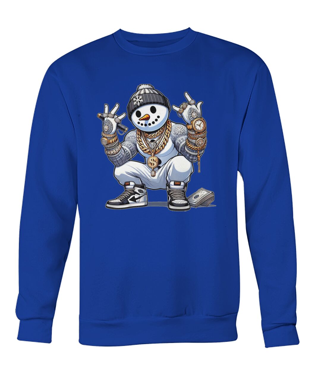 MC Snowballer (Hoodie & More) Crew Neck Sweatshirt