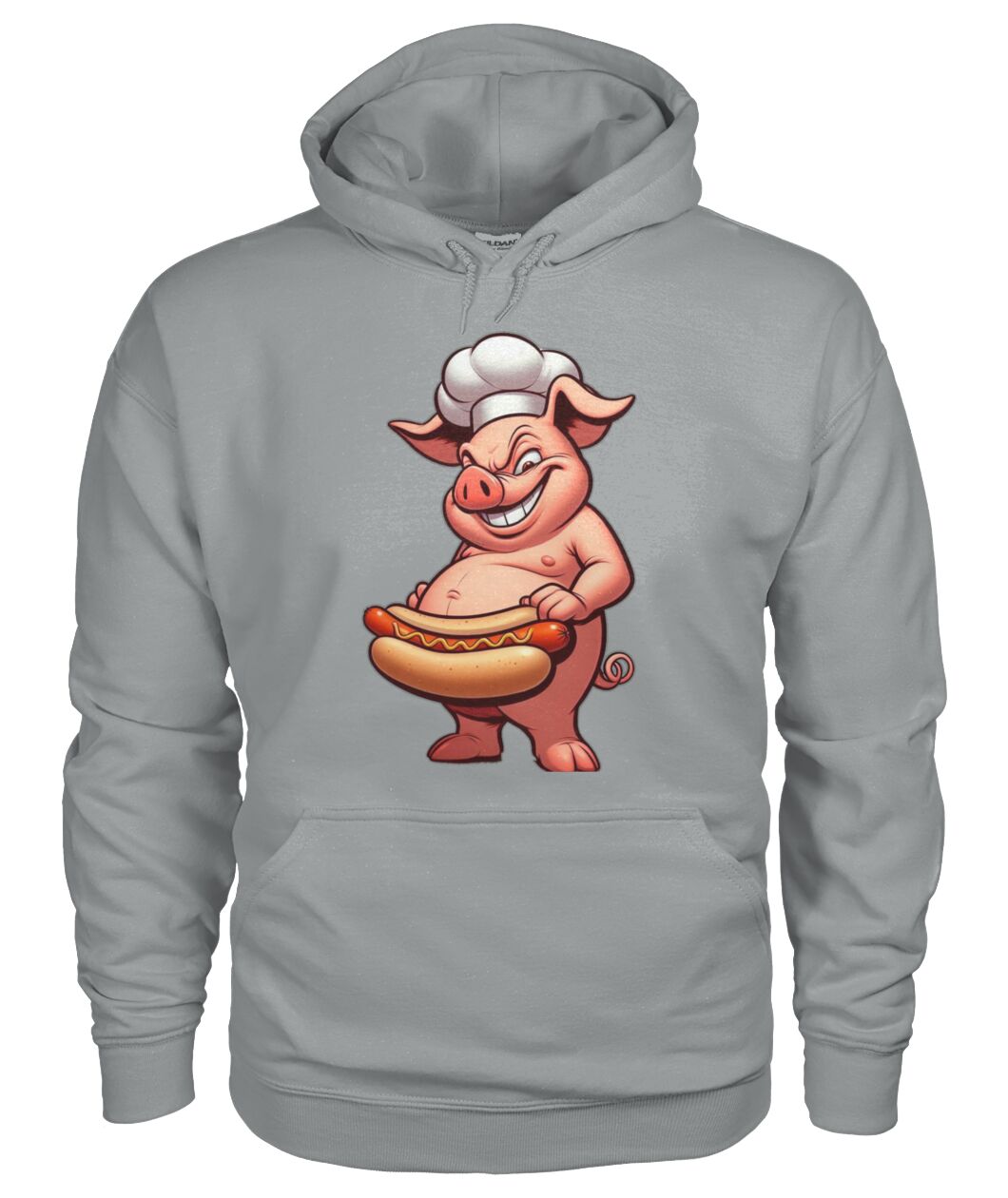 Chef Pig Hotdog (Hoodie & More) Unisex Hoodie