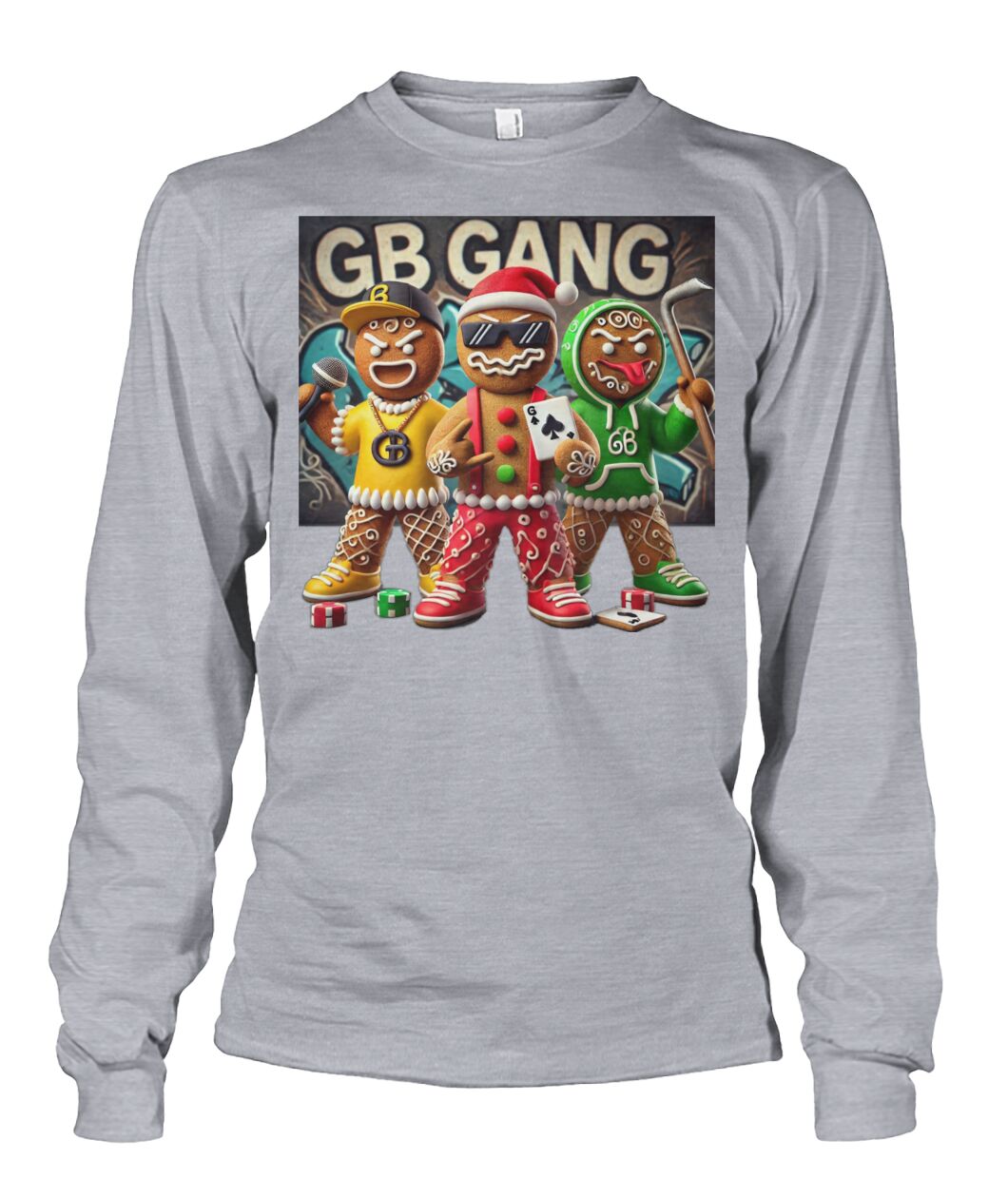 Gingerbread Gang 1 (Sweater & More) Unisex Long Sleeve