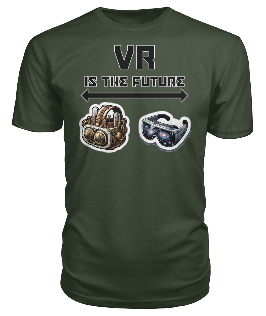 VR is the Future (Hoodie & More) Premium Unisex Tee