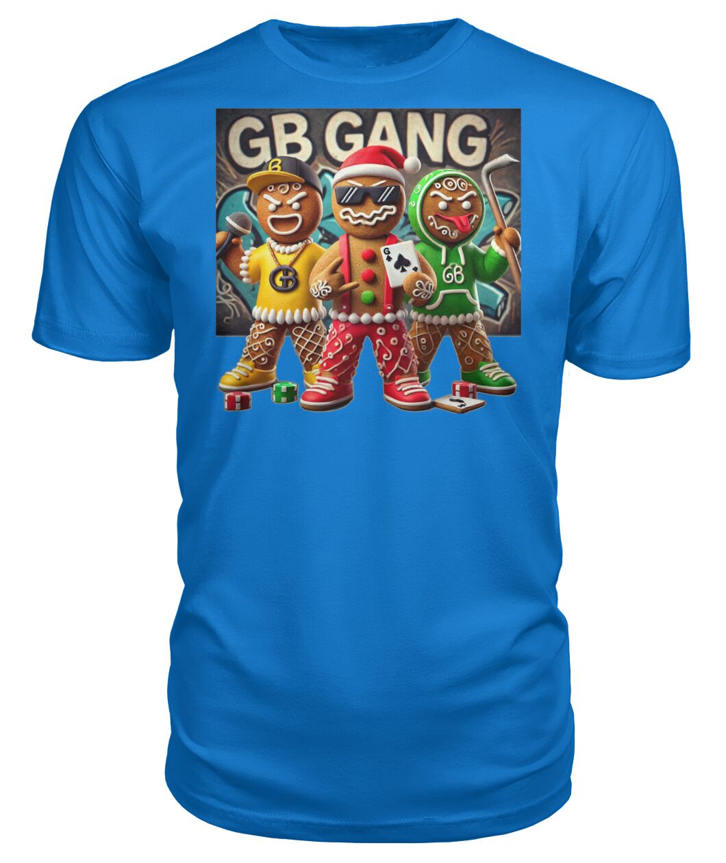 Gingerbread Gang 1 (Sweater & More) Premium Unisex Tee