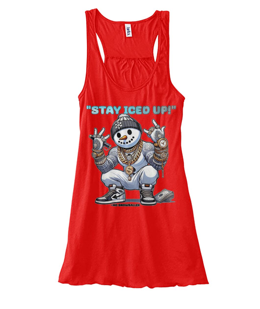Stay Iced UP (TankTop & More) Women's Flowy Tank