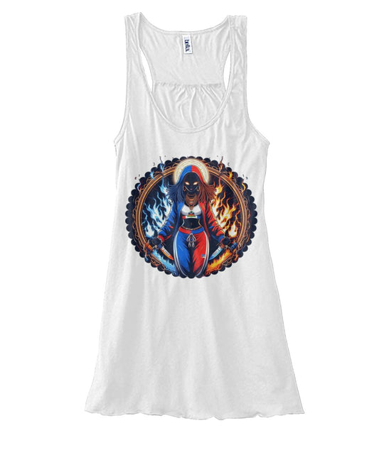 Haitian Goddess (T-Shirt & More) Women's Flowy Tank