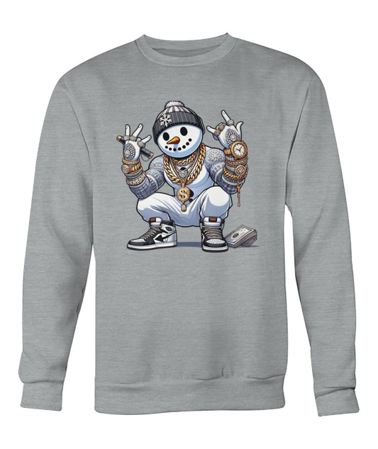 MC Snowballer (Hoodie & More) Crew Neck Sweatshirt