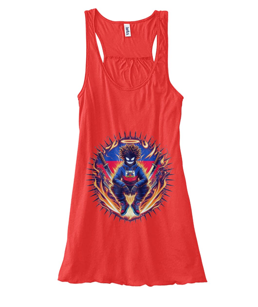 Haitian God (TankTop & More) Women's Flowy Tank