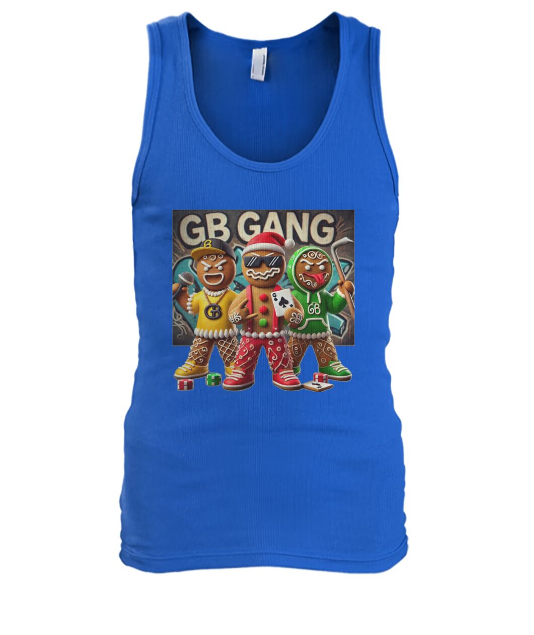Gingerbread Gang 1 (TankTop & More) Men's Tank Top