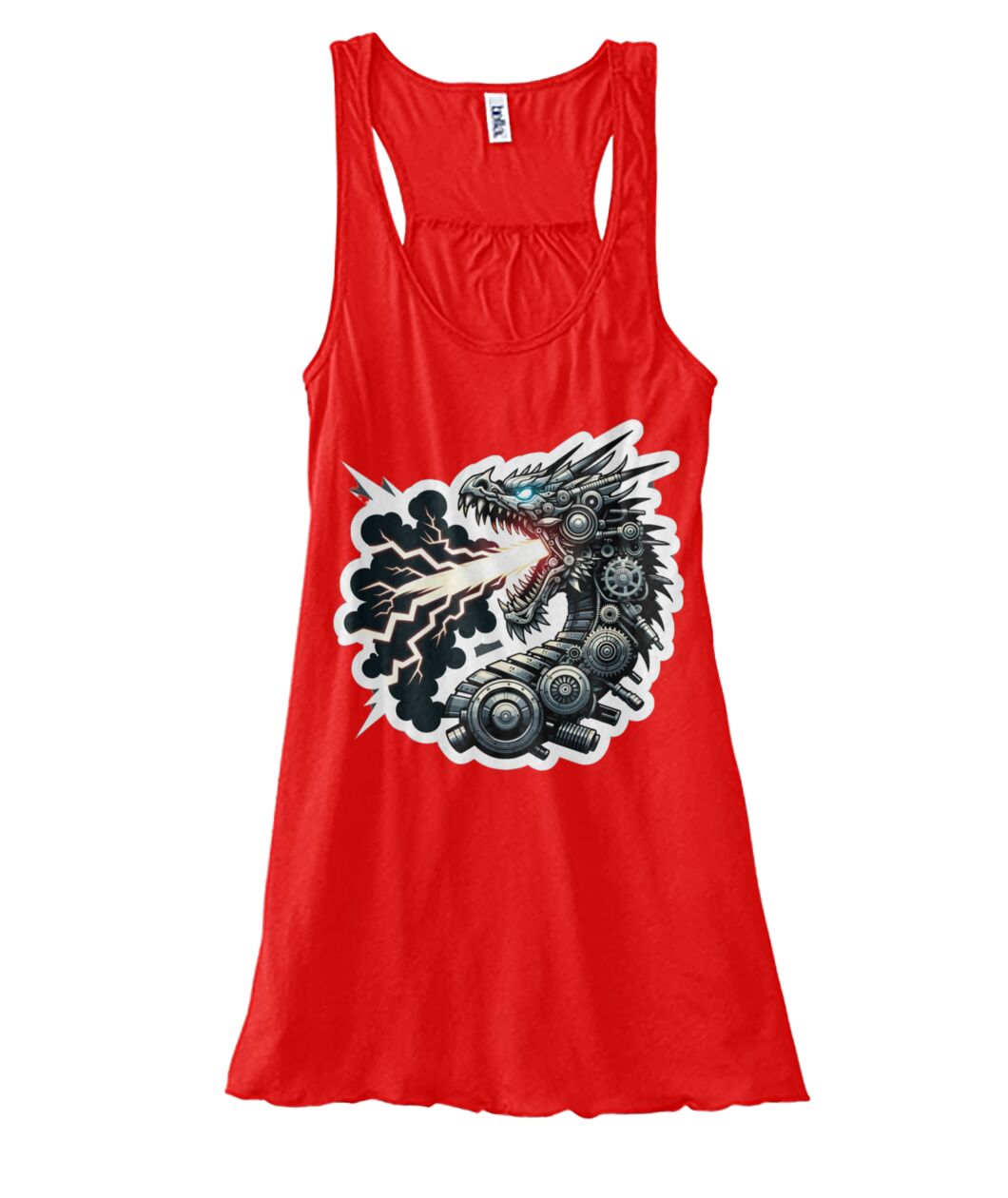 Mech Dragon Adult (TankTop & More) Women's Flowy Tank