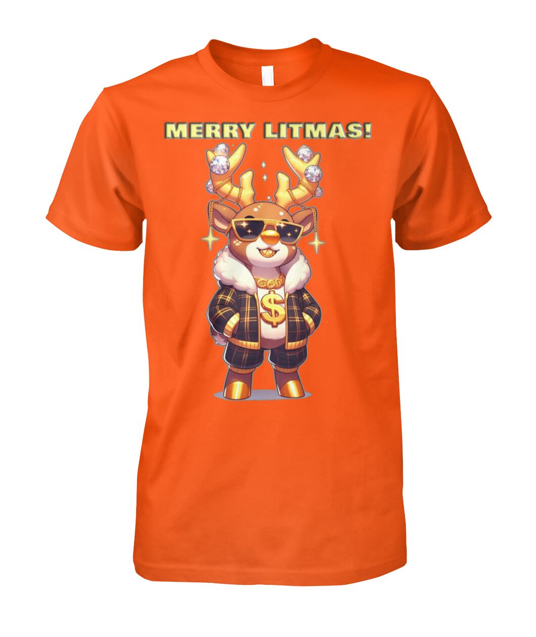 Merry Litmas Reindeer 2 (T-Shirt & More)