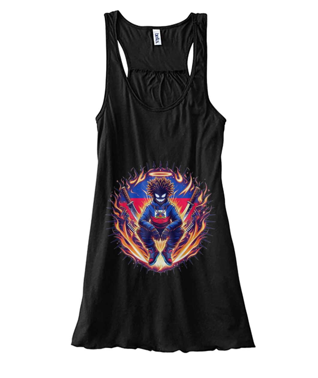Haitian God (TankTop & More) Women's Flowy Tank