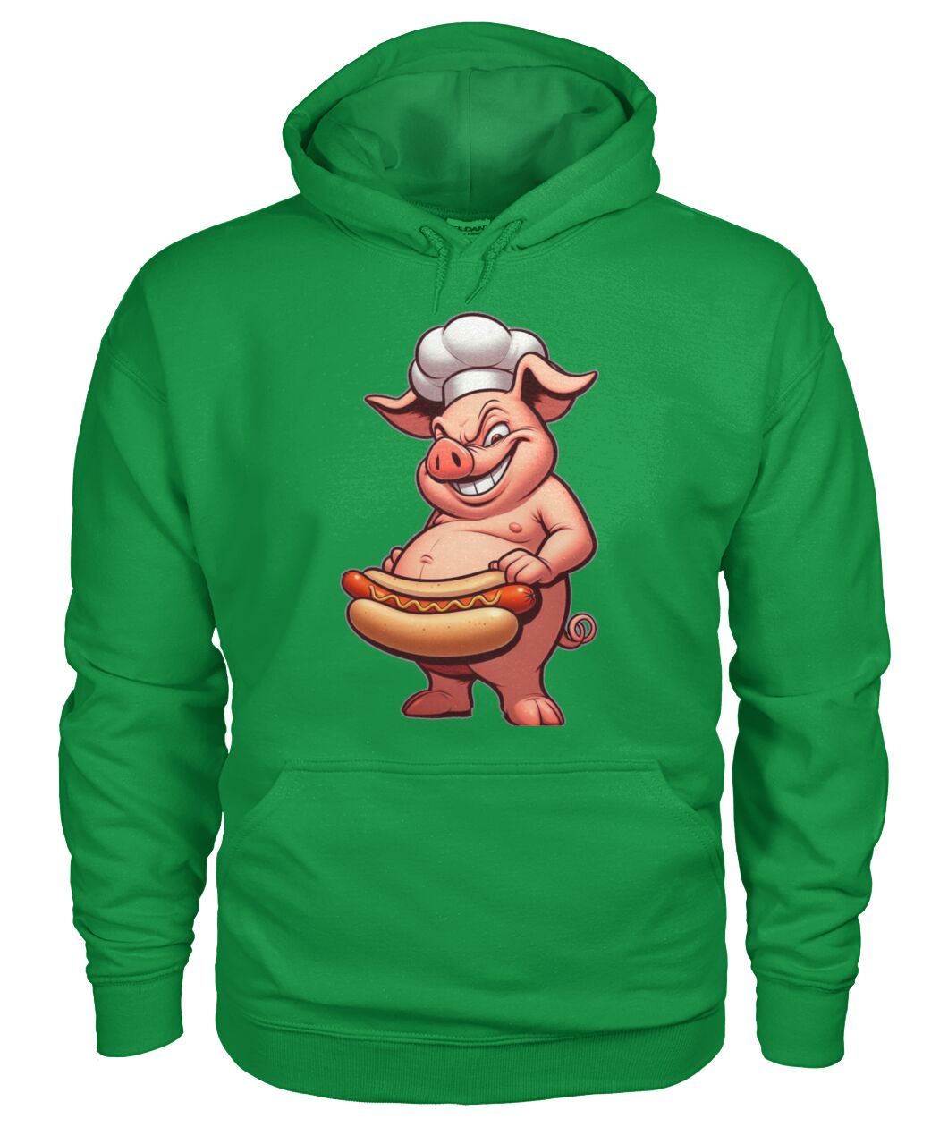 Chef Pig Hotdog (Hoodie & More) Unisex Hoodie