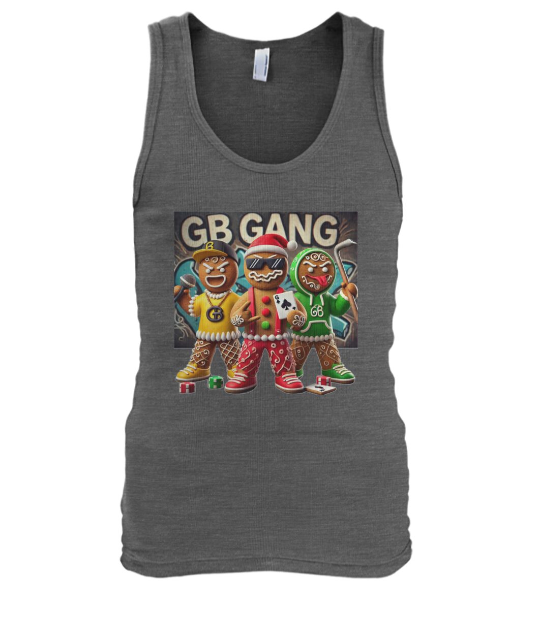 Gingerbread Gang 1 (TankTop & More) Men's Tank Top