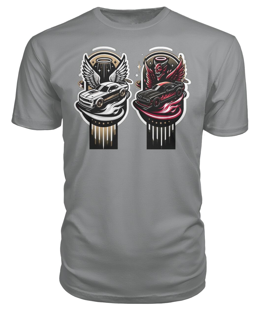 Angel Demon Car 2 (Sweater & More) Premium Unisex Tee