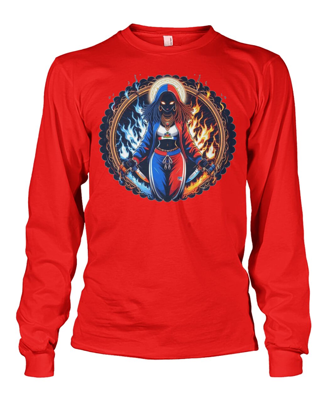 Haitian Goddess (T-Shirt & More) Unisex Long Sleeve
